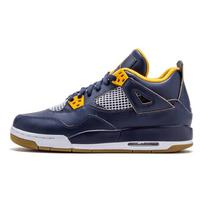 Jordan 4 Retro Dunk From Above GS 408452-425 36 vidurnakčio mėlyna spalva/auksas