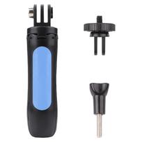 Professional Aluminum Alloy Tripod for Camera Devices Ergonomic Ball Joint Mounting Wear Resistant with 1/4 Screw mėlyna