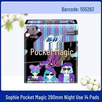 Sofy Pocket Magic Ultra-Thin Cotton Sanitary Pads