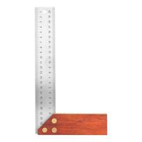 250mm Length Measuring Square Ruler Stainless Steel Woodwork Square Ruler  For Engineer Use