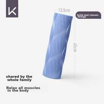 Keep Foam Roller, Leg Massager, Spiked Massage Stick, Roller Yoga Column for Men And Women, Classic Style in Light Blue