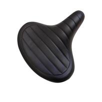 Bicycle Seat AQ8028 Big Saddle MTB Seat Bike Parts Leather Spring Wide Road Cycling Seat Bike Saddles Polypropylene juoda
