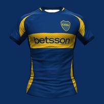 2026 Nauji Boca Juniors Futbolo Komandos Marškinėliai, Vyriški ir Moteriški Jaunimo Futbolo Marškinėliai, Suaugusiųjų Kvėpuojantys Greitai Džiūstantys Drabužiai 345 XXS mėlyna