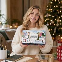 Stationery Advent Calendar with Daily Surprise Gifts for, School and Crafting One Size