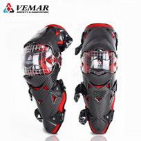 Vemar Motorcycle Knee Pads Adult Motorcycle Knee Slider Motocross Protective Kneepads Mtb Enduro Protections For Outdoor Sport raudona