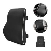 Non-Slip Lumbar Support Pillow Memory Foam Relieve Back Pain Car Seat Waist Cushion Soft Comfortable For Office Home Car juoda