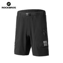 ROCKBROS Summer Cycling Shorts Breathable Bicycle Shorts MTB Road Sport Reflective Bike Trousers Comfortable Multi-Pocket Shorts Asian M(EUR S)