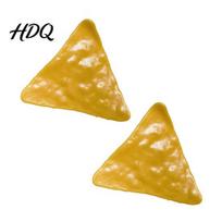 Snack Bag Sealer Potato Chip Sealing Clips with Anti-Slip Toothed Food Clip Strong Durable Plastic for Chips Bread Coffee Bags Small Portable 2pcs Triangle