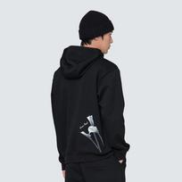 [Snowpeak] Collar Graphic Hood T-shirt Black (S24FMFHD34) 95