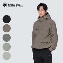 [Snowpeak] Root Utility Windbreaker (S24FMRWB66) Khaki Gray-95