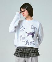 Graver [Unisex] Of-Starcat Sweatshirt_2 Colors Black/Xl
