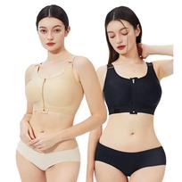 Customized Adjustable Wide Shoulder Strap Chest Brace up for Women Posture Corrector Fajas Colombiana Shapewear Tops S