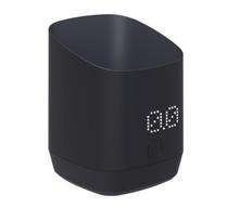 Rechargeable Digital Espresso Scale 500g/0.1g Kitchen Scales with Battery Power Precision Weight Measuring Tool (BLACK,0.1 g&500G&8CM*8CM*10.4CM) juoda