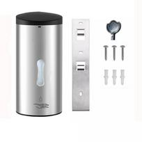 HLK Wall-Mounted Automatic Foam Soap Dispenser Machine Stainless Steel for Hotel Bathrooms-Manufacturer Supply