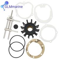 Sea Water Cooling Pump Impeller Kit with Removal Tool 1210-0001 for Jabsco Pumps 1210-0003 1210-0001-P KASHIYAMA SP30 Repair Kit with Tool