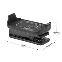 Magnetic Backpack Clip Holder For DJI OSMO NANO Quick Release Anti-shake Clip Support DJI Original Protective Cases black color