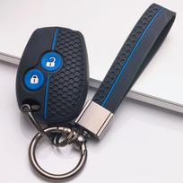 Key Cover for Renault Clio Kangoo Master Trafic Twingo Modus Megane Scenic Laguna Espace with Keychain Honeycomb Texture Shockproof Key Fob Protector juoda