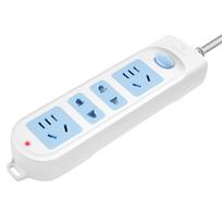 BULL GN-607 4-Outlet Power Strip, 3m Cord CN plug (adapter included)
