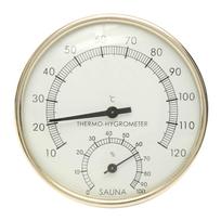 Compact Sauna Thermometer Hygrometer 10-120℃ Portable Temperature Humidity Meter 1