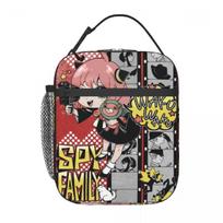 Custom S-Spyes Thermal Insulated Lunch Bag Women Resuable Bento Box for Outdoor Camping Travel Storage Food Tote Bags One Size