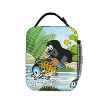 Czech Cartoon Krtek Mole Lunch Bag  Retro Lunch Box For Child Picnic Portable Cooler Bag Oxford Designer Thermal Tote Handbags One Size