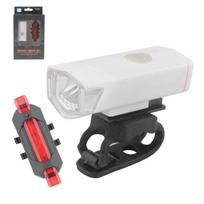 Bike Bicycle Light USB LED Rechargeable Set MTB Road bicycle lights front and back Headlight Lamp Flashlight 800MA Cycling Light