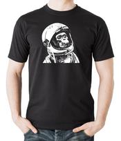 astronaut Chimp T-Shirt Space Monkey astronaut tee shirt M