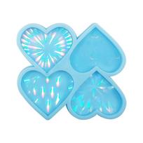 Mobile Phone Holder Epoxy Mold Holographic Light and Shadow Mold for Home Decor 1