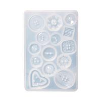 Epoxy Resin Molds Button Jewelry Casting Molds for DIY Jewelry Pendant Necklace Earrings  Craft Brooch Accessory 1
