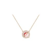 Lola Rose Heliocentric Series Flip the Planet Red Luck Good Luck in the Year of the Zodiac Necklace Women's Model LR50609H auksas