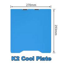 Cool Plate For Creality K2 Pro 3D Printer Hotbed Double Side Spring Steel Sheet Build Plate For Creality K2 Heatbed Cool Plate 1 Piece