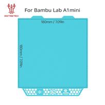 BIQU CryoGrip Pro Glacier Panda BuildPlate 180x180mm Plate Spring Steel Double-sided Textured for BambuLab A1 Mini 3D Printer 1 PC