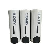 Shampoo Hand Wash Sanitizer Shower Gel Kitchen Wall Mount Liquid Dispensers Bathroom Soap Dispenser Set balta