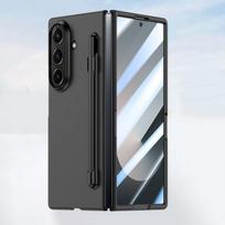 For Samsung Z Fold 7 6 5 4 3 Phone Accessories Gift Hard PC Colorful Frosted Case Cover with Screen Protector and Pen Case & Pen&For Samsung Z Fold 3