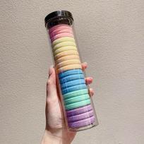 Customized Unisex Ethnic Bucket-Style Seamless Spandex Hair Tie High Ponytail Fluffy Hair-Friendly Highly Elastic Headband
