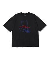 Ten Blade Invisible Bear Logo T-Shirt [Black] Black/L