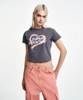 Supra Women'S Heart Spray T-Shirt (Gray) Whs/S