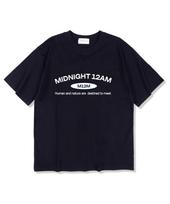 Midnight 12 Am M12M Arch Logo Short Sleeve T-Shirt Navy L
