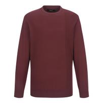 Superior Men'S Transitional Round Sweater Wine (Idb240179) Wine.Idb240179/095