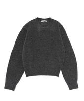 Cargo Bros For Woman Soft Basic Round Knit (Charcoal) Free