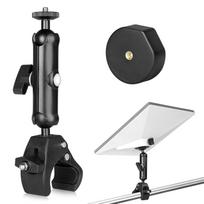 Starlink Mini Aluminum Alloy 360 Degree Adjustable Durable Mobile Bracket O-Type Powerful Clip Outdoor Fence Mounts Stands Kit juoda