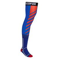New  Autumn Thigh High Motorcycle Compression Knee Brace Enduro Sock Top Motocross Knee Protection Sport Running Socks M mėlyna