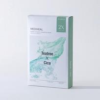 MEDIHEAL Derma Synergy Wrapping Mask Tea Tree Cica Soothing & Hydrating Sheet Mask 10 Sheets 1 Box (10 Sheets)