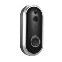 Vaizdo durų skambutis HD 1080P belaidis namų durų skambučio nuotolinis WIFI išmanusis balso domofonas 【1】 pilka