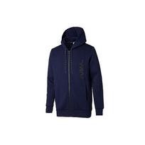 Puma Vertical Logo Hooded Jacket Men Jackets Blue 578000-06 S black