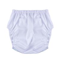 Neperšlampami, nepralaidūs, plaunami ploni medžiaginiai vystyklai senyvo amžiaus žmonėms XS (1.5-2.1 ft, 25-35 kg) white