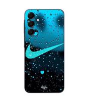 Case - Nike - Galaxy A16 - Silicone - Black - Water drop juoda