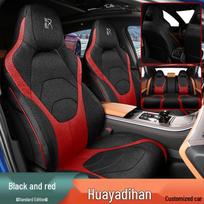 Breathable Linen Car Seat Cover for BYD Han: 5-Seater, All-Season, Full Surround Universal Cushion Custom