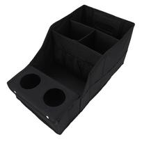 Car Seat Organizer with Compartments Cup Holders Multiple Pouches Foldable Water Proof Large Capacity Front Back Seat