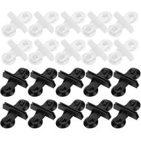20 Pcs Suction Cup Aquarium Fish Tanks Glass Cover Separating Divider Support Clip Bracket